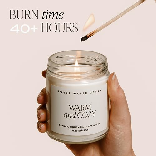 Sugar Cookies Candle | 9oz Clear Jar, 40 Hour Burn Time, Made in the USA
