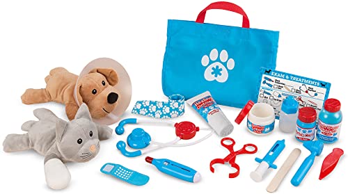 Kids Veterinary Play Set, Pretend Play Doctor Set For Kids Ages 3+