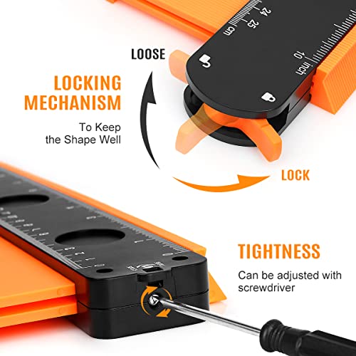 dodowin Contour Gauge Tool