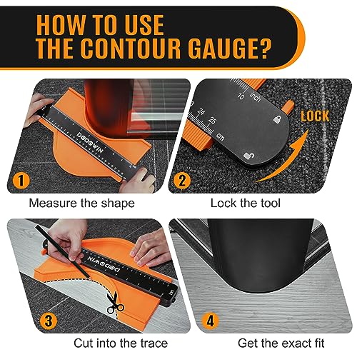 dodowin Contour Gauge Tool